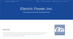 Desktop Screenshot of elecpwr.com