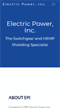 Mobile Screenshot of elecpwr.com